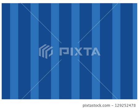 Simple thick striped background material - Blue Simple thick striped background material - Blue 129252478