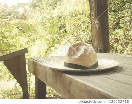 Summer straw hat Summer straw hat 129252718
