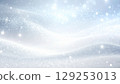Sparkling snow background texture 129253013