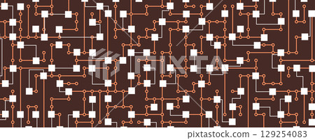 Abstract artificial intelligence technology and science background Abstract artificial intelligence technology and science background 129254083