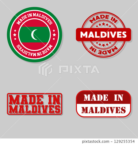 Set of stamps made in Maldives Set of stamps made in Maldives 129255354
