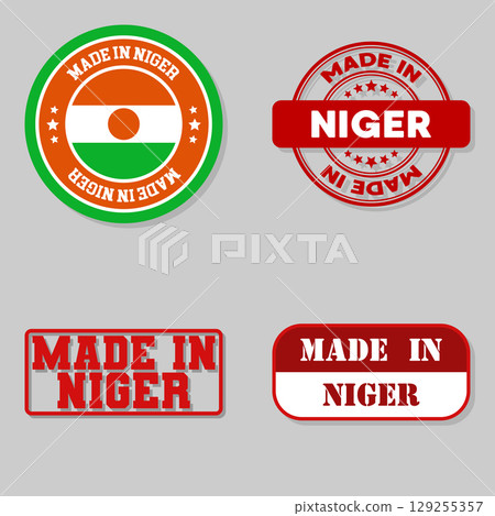 Set of stamps made in Niger 129255357