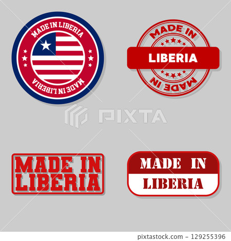 Set of stamps made in Liberia 129255396