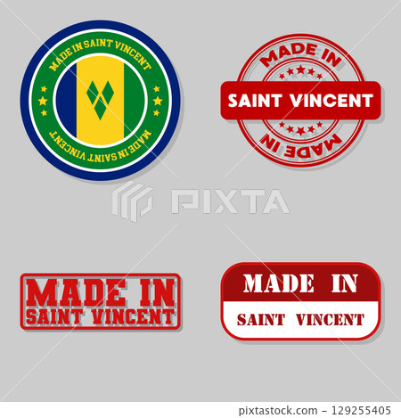 Set of stamps made in Saint Vincent and the Grenadines 129255405