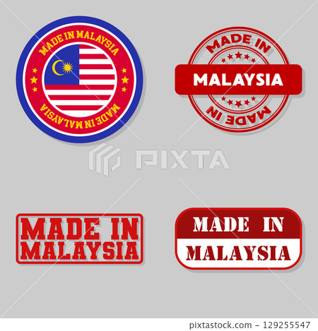 Set of stamps made in Malaysia 129255547