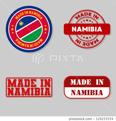 Set of stamps made in Namibia 129255554