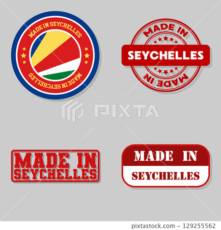Set of stamps made in Seychelles 129255562
