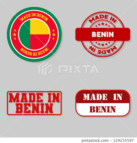 Set of stamps made in Benin 129255597