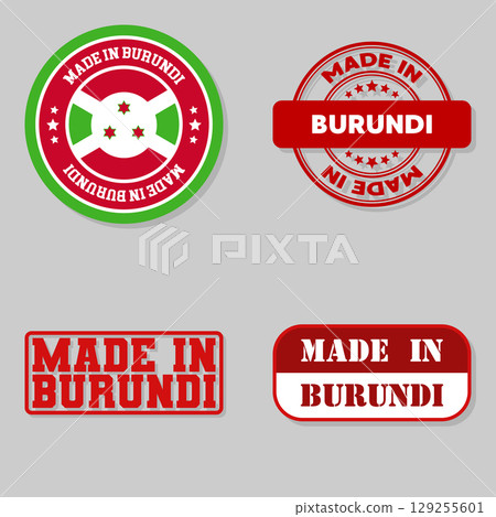 Set of stamps made in Burundi 129255601