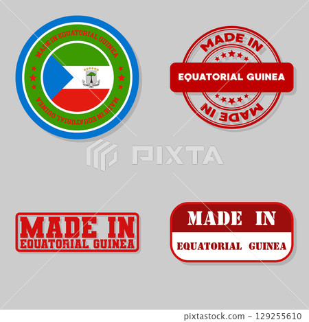Set of stamps made in Equatorial Guinea 129255610