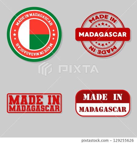 Set of stamps made in Madagascar Set of stamps made in Madagascar 129255626