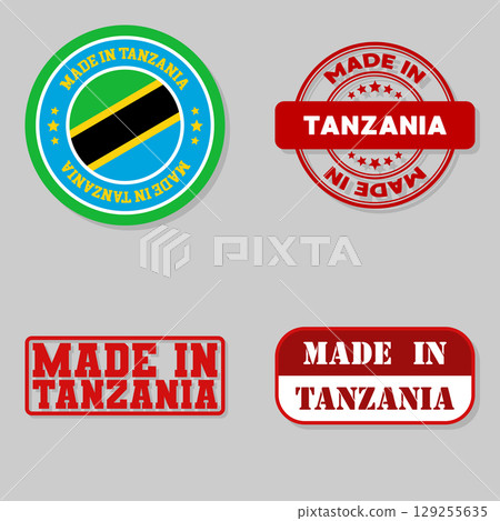 Set of stamps made in Tanzania Set of stamps made in Tanzania 129255635