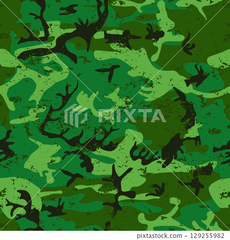 Bright green seamless pattern camouflage grunge Bright green seamless pattern camouflage grunge 129255982