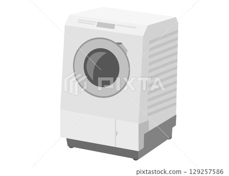 Drum-type fully automatic washer/dryer 129257586