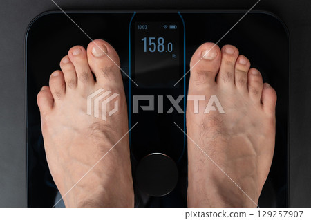 Check weight on diet 129257907