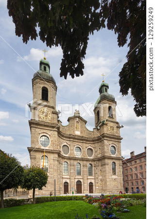 Cathedral of St. James in Innsbruck, Austria 129259249