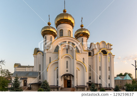 Sobor Svyatogo Ravnoapostol'nogo Velikogo Knyazya Orthodox church in Bishkek Kygyzstan Sobor Svyatogo Ravnoapostol'nogo Velikogo Knyazya Orthodox church in Bishkek Kygyzstan 129259637