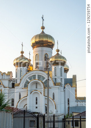 Sobor Svyatogo Ravnoapostol'nogo Velikogo Knyazya Orthodox church in Bishkek Kygyzstan 129259754