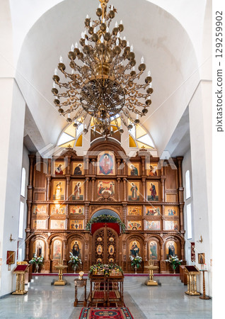 Sobor Svyatogo Ravnoapostol'nogo Velikogo Knyazya Orthodox church in Bishkek Kygyzstan Sobor Svyatogo Ravnoapostol'nogo Velikogo Knyazya Orthodox church in Bishkek Kygyzstan 129259902