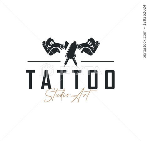 black silhouette illustration logo tattoo machine with vintage old retro minimalist concept template symbol tattoo studio design black silhouette illustration logo tattoo machine with vintage old retro minimalist concept template symbol tattoo studio design 129262024