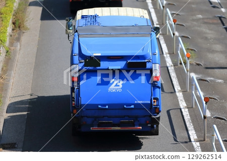 Garbage truck (garbage truck) image 129262514