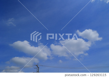 令人耳目一新的藍天 129263115