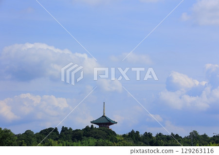 令人耳目一新的藍天 129263116