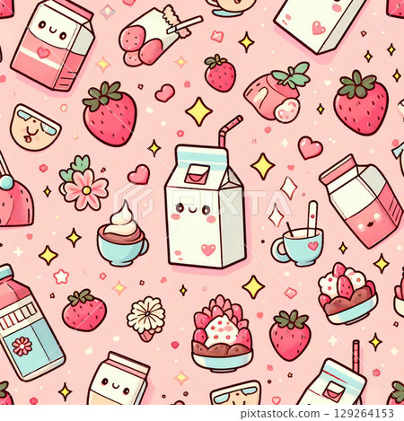 Korean style background, unique and unusual 129264153