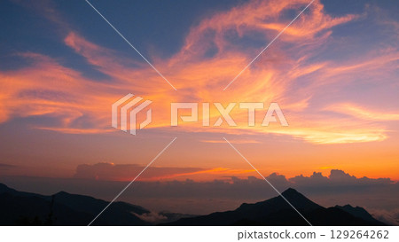 Evening sky 129264262