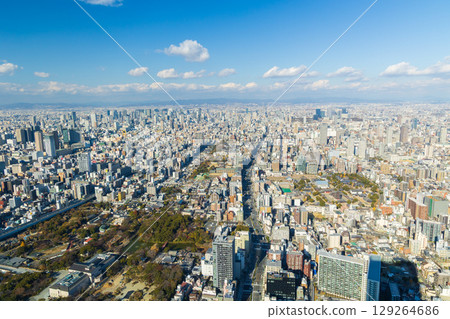 大阪城市景觀:阿倍野 Harukas,從 Harukas 300 眺望 大阪城市景觀:阿倍野 Harukas,從 Harukas 300 眺望 129264686