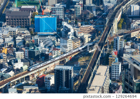 大阪城市景觀:阿倍野 Harukas,從 Harukas 300 眺望 大阪城市景觀:阿倍野 Harukas,從 Harukas 300 眺望 129264694