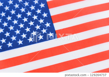 american wave flag texture background, USA 129264737