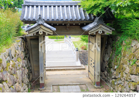 出石城、城門、城橋、城下町、鐘樓、出石町、兵庫縣豐岡市 129264857