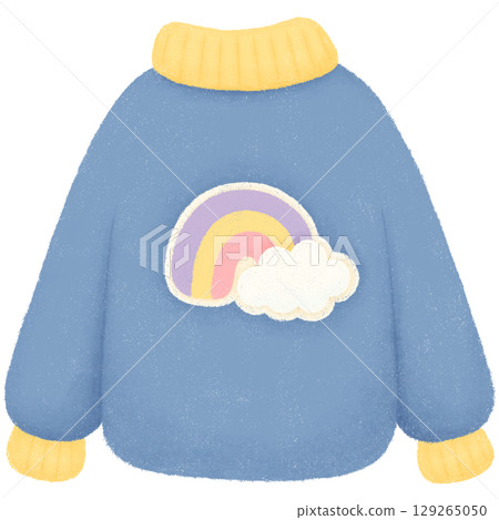 Blue sweater  129265050