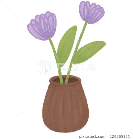 Purple flowers Purple flowers 129265135