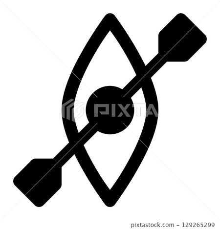 canoe icon 129265299