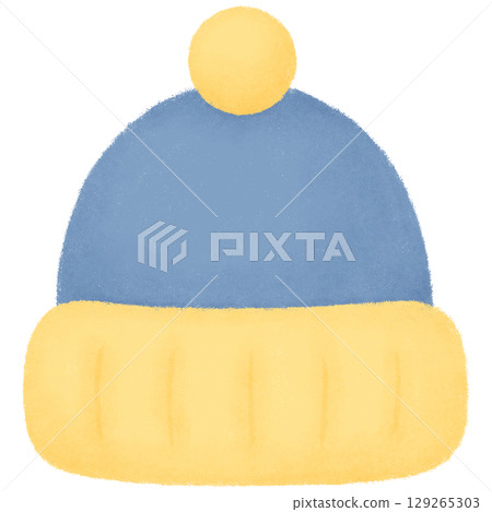 Blue beanie  129265303