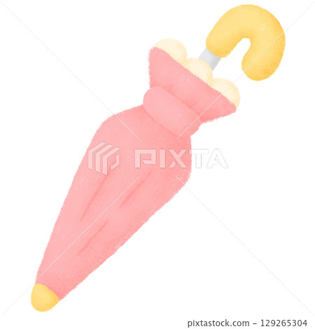 Pink umbrella  129265304