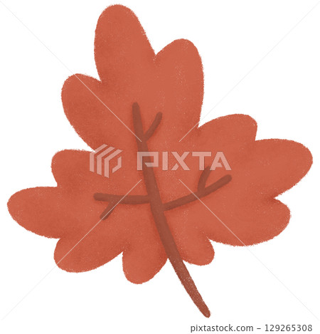 Red maple leaf  129265308