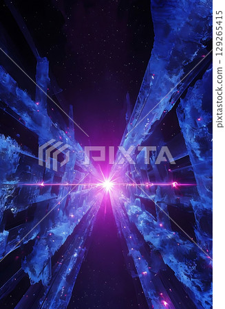 Crystalline Lattice Emission in Dark Space Crystalline Lattice Emission in Dark Space 129265415