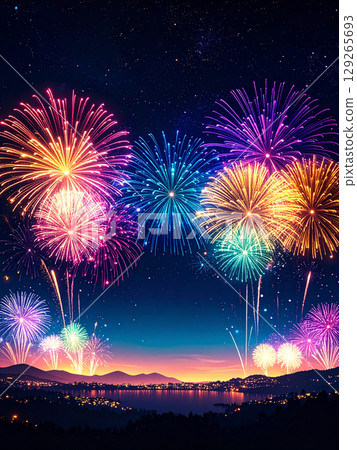 Fireworks 129265693