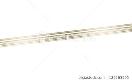 Diagonal gold line effect cutout 129265995