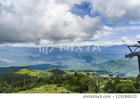 從禦岳纜車山頂站向東望去 129266020