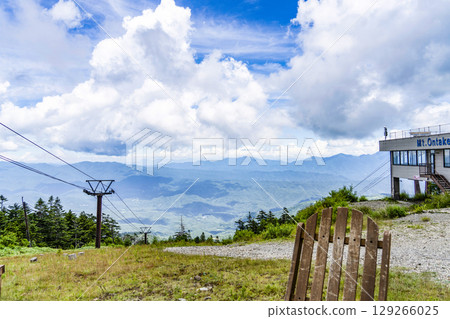 View to the east from the Ontake Ropeway summit station 129266025