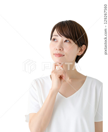 思考的女人 129267560