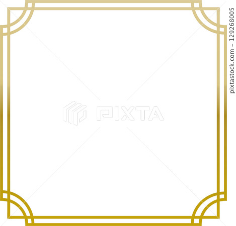 Chinese style border 129268005