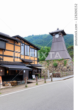 Izushi Castle, Castle Gate, Castle Bridge, Castle Town, Clock Tower, Izushi Town, Toyooka City, Hyogo Prefecture Izushi Castle, Castle Gate, Castle Bridge, Castle Town, Clock Tower, Izushi Town, Toyooka City, Hyogo Prefecture 129269152