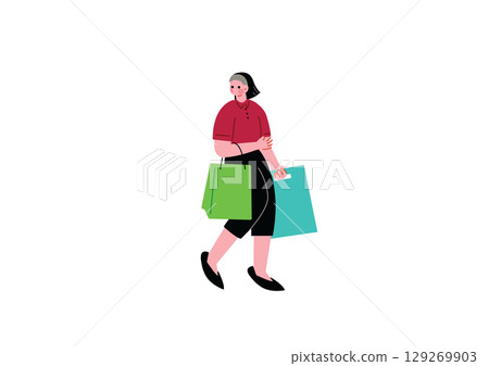 女性購物 129269903