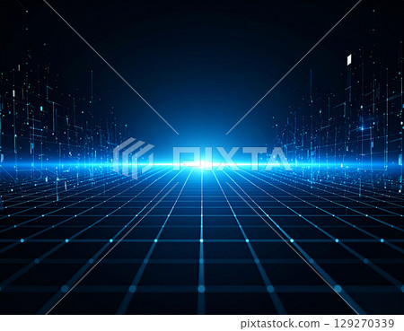 數位技術生成人工智慧背景 129270339