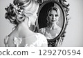 The bride's memories in black and white 129270594